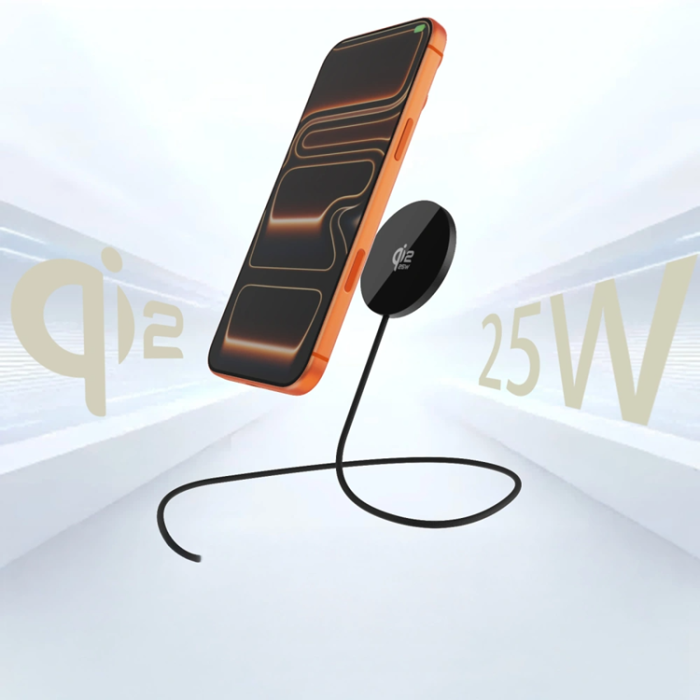 Tech-Protect - Tech-Protect Qi2.2 25W MagSafe Trådlös Laddare A50 - Svart