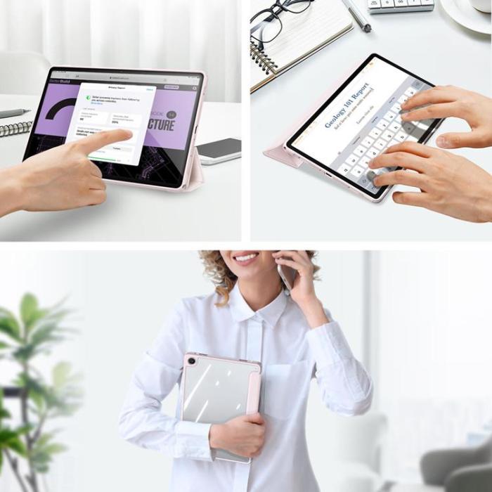 Dux Ducis - Dux Ducis Galaxy Tab A9 Plus Fodral Toby - Rosa