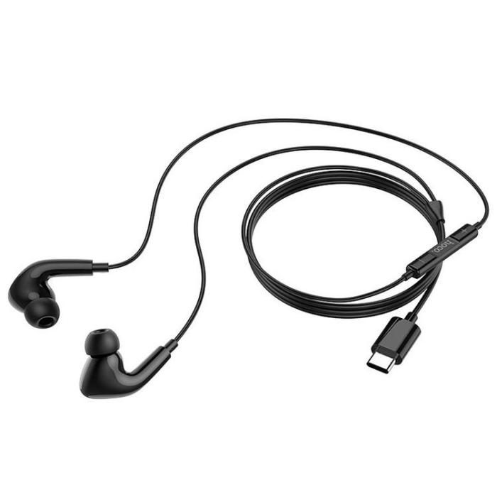 UTGATT1 - Hoco In-Ear Hörlurar Typ-C - Svart