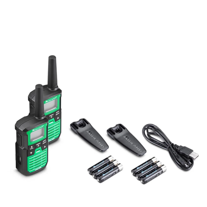 MIDLAND - Midland Walkie Talkie XT30 Pro Svart/Grön