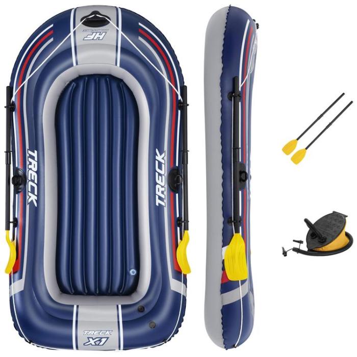 Bestway - Bestway Gummibåt Hydro Force Treck X1 Set 2.28x1.21m