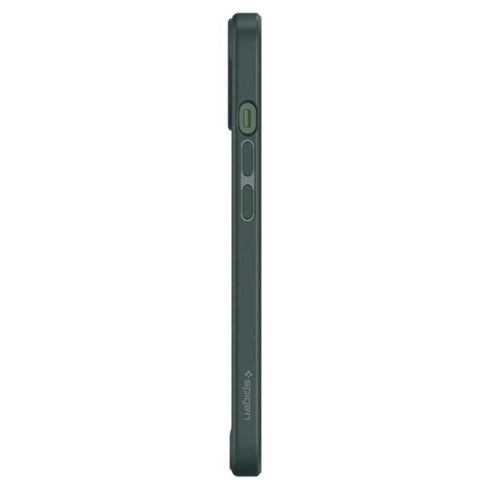 Spigen - Spigen iPhone 13 Skal Ultra Hybrid - Midnight Grön