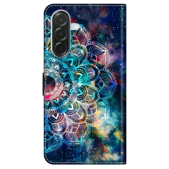 OEM - Gyro Samsung Galaxy A57 Plånboksfodral TPU + Konstläder - Gyro Flower