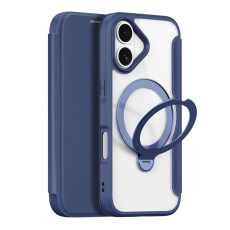 Dux Ducis - Dux Ducis iPhone 17 Plånboksfodral MagSafe Skin X Pro Kickstand - Blå