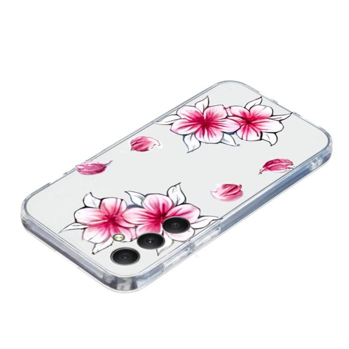 OEM - Mobilskal till Samsung Galaxy A57 TPU Mönstertryck - Sakura