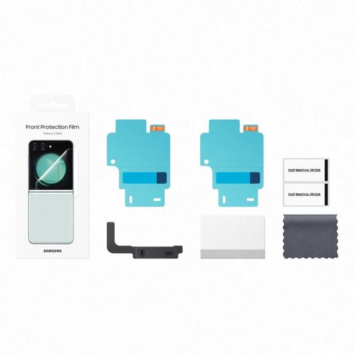 Samsung - Samsung Galaxy Z Flip 5 Skärmsskydd i Härdat Glas Skärmskydd Front