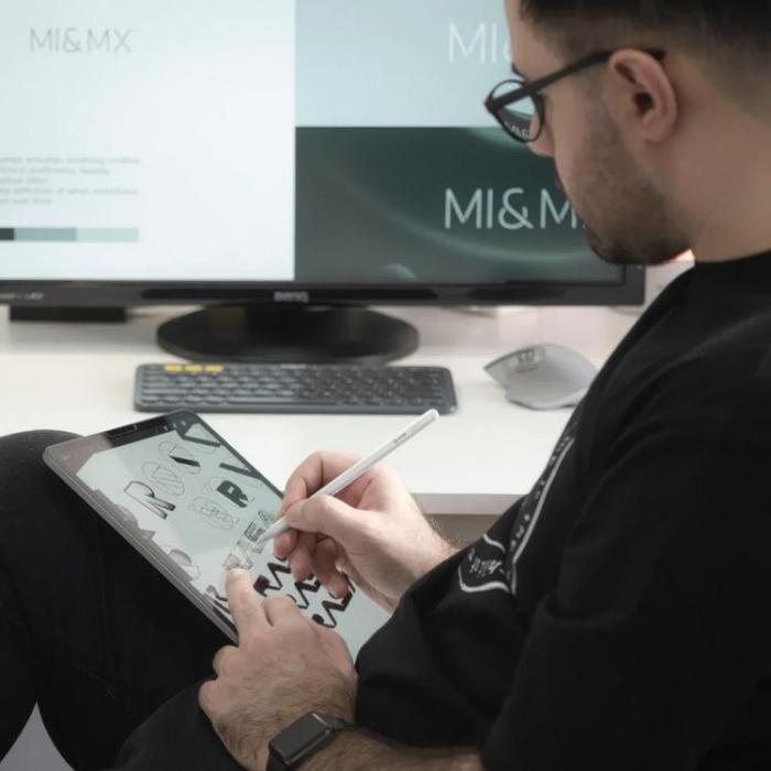 ALOGIC - Alogic iPad Stylus Penna med USB-C och Trådlös Laddning - Vit