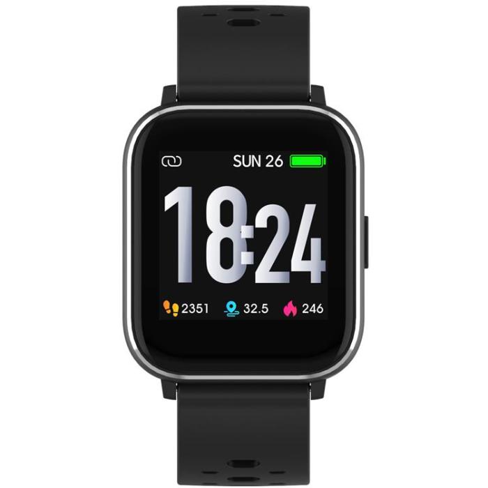 UTGATT5 - DENVER Smartwatch Kroppstemp/Hjärtfrekvens/IP67 - Svart