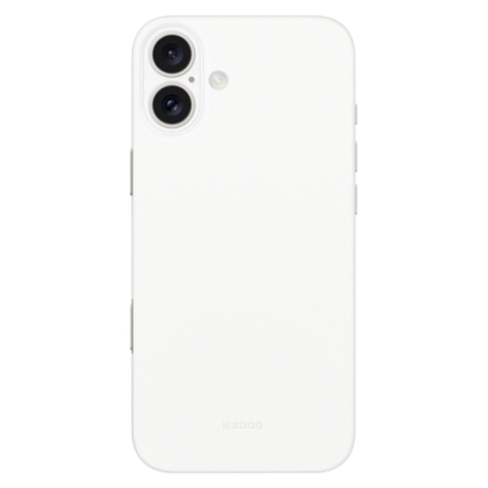 KZDOO - KZDOO iPhone 16 Mobilskal Frosted Air Skin - Translucent