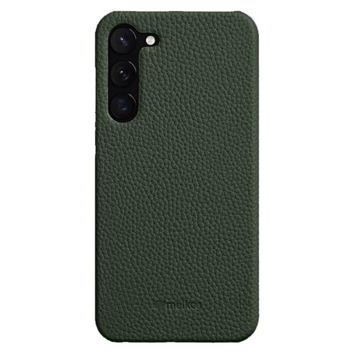 Melkco - MELKCO Mobilskal för Samsung Galaxy S23 Äkta läder Grön