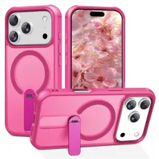 A-One Brand - iPhone 17 Pro Mobilskal MagSafe Kickstand - Ros
