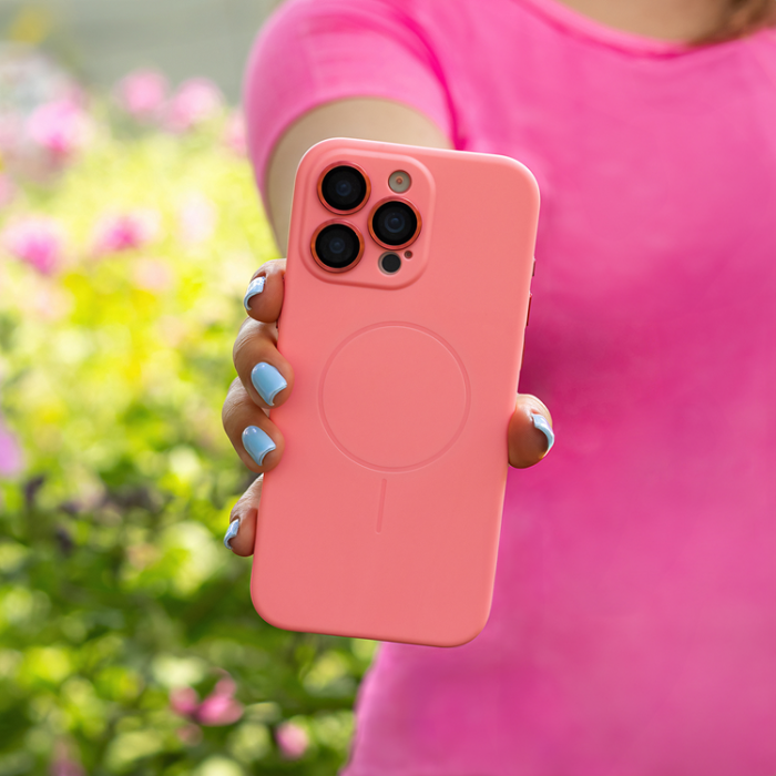 A-One Brand - iPhone 11 Mobilskal MagSafe Ultra Trendy Vivid Thin - Rosa
