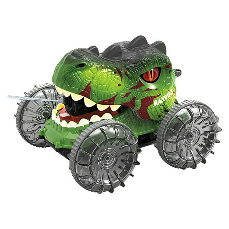 2.4G RC Amfibisk Dinosauriebil Stunt med Vattenspray för Barn (Ålder 3+) | 264 | AlltMobil