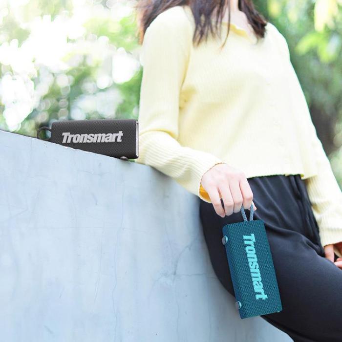 Tronsmart - Tronsmart Trip Trådlös Bluetooth 5.3 Högtalare Vattentät IPX7 10W - Blå