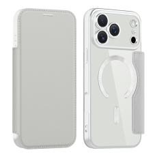 A-One Brand - iPhone 17 Pro Max Plånboksfodral MagSafe RFID - Titangrå