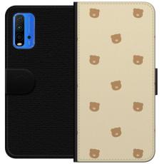 iSecrets - Plånboksfodral till Xiaomi Redmi Note 9 4G med Björnmönster