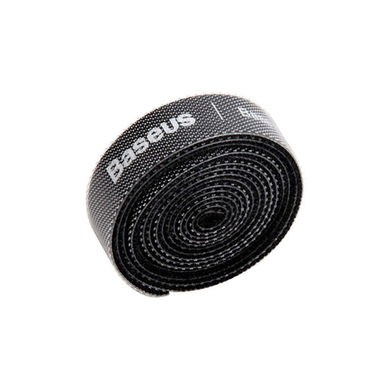 Baseus Cirkelformad Kardborrebandsorganisatör 50 cm - Svart | 3541 | AlltMobil