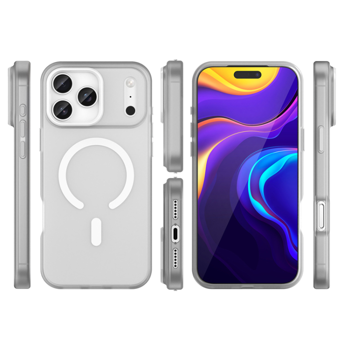 A-One Brand - iPhone 17 Pro Max Mobilskal MagSafe Abrasive - Matte Vit