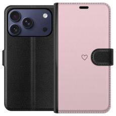 Gustaf - Pl&aring;nboksfodral till Apple iPhone 17 Pro med Litet Hj&auml;rta