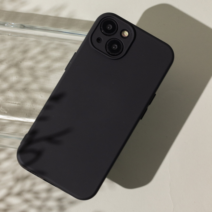 OEM - iPhone 16 Mobilskal Silikon - Svart