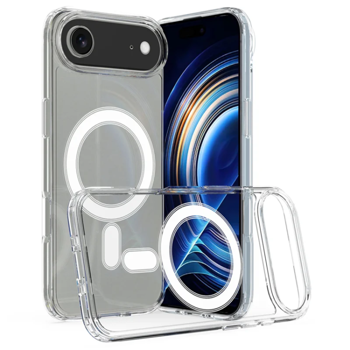 A-One Brand - iPhone 17 Air Mobilskal Magsafe Acrylic + TPU - Transparent