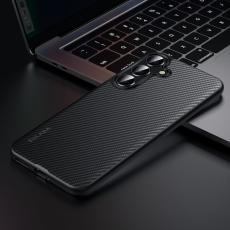 SULADA - SULADA Mobilskal till Galaxy S25 MagSafe Metallram PU+TPU - Svart
