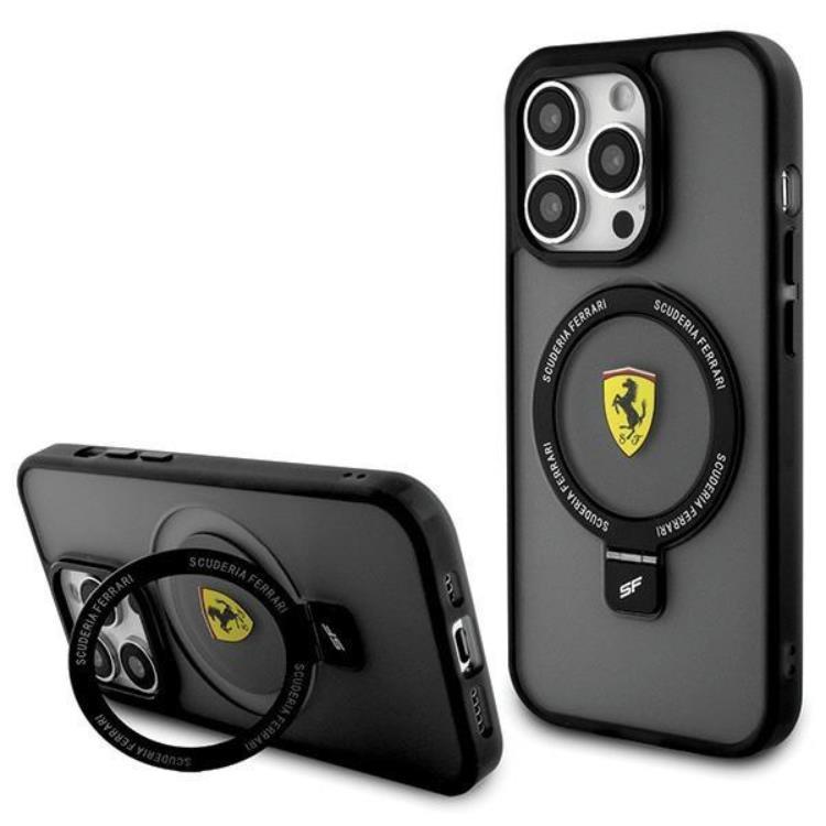 Ferrari Mobilskal till iPhone 15 Magsafe Ring Stand 2023 Collection