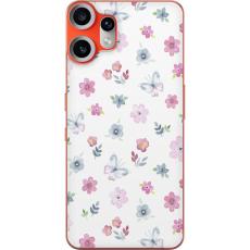 iSecrets - Mobilskal till Nothing CMF Phone 2 Pro med Blommor och fj&auml;rillar