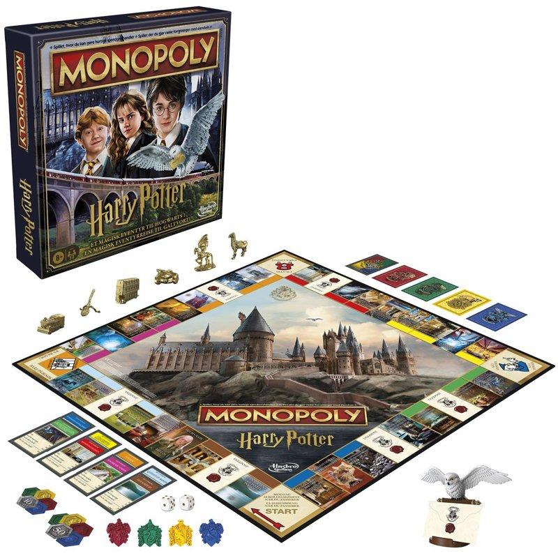 HASBRO Brädspel Monopoly Harry Potter (DK/NO)