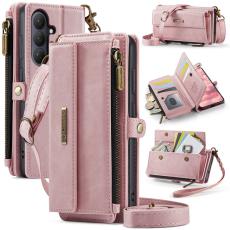 Caseme - CaseMe Pl&aring;nboksfodral f&ouml;r Samsung Galaxy S26 Konstl&auml;der RFID - Rosa