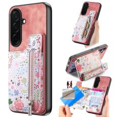 OEM - Mobilfodral f&ouml;r Samsung Galaxy S26 Konstl&auml;der RFID - Rosa