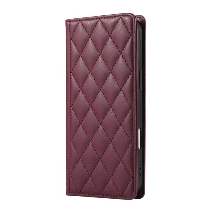 OEM - Plånboksfodral för Samsung Galaxy S26 Konstläder RFID - Röd