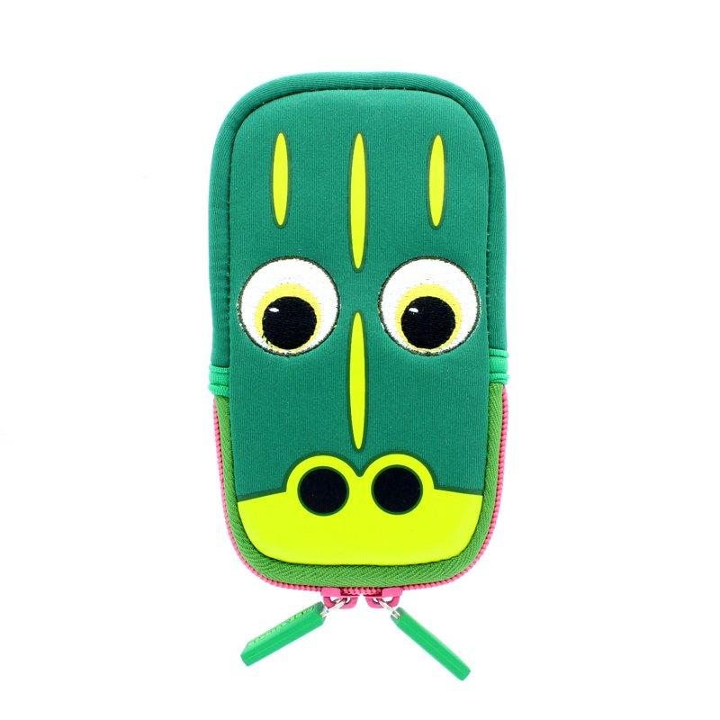 TABZOO Mobilväska Krokodil Grön Universal