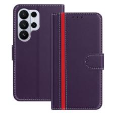 OEM - Pl&aring;nboksfodral f&ouml;r Samsung Galaxy S26 Ultra Konstl&auml;der St&auml;ll - Lila