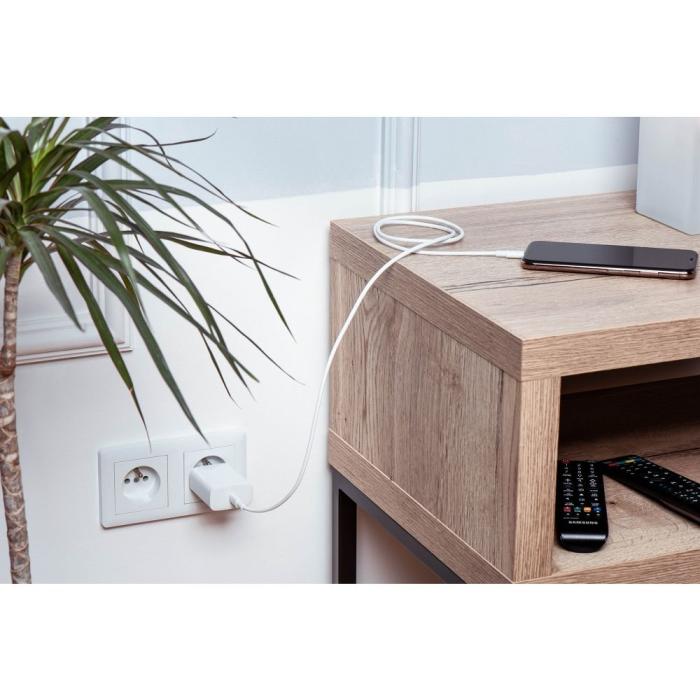 Forcell - FORCELL USB-C till USB-C kabel QC4.0 5A/20V PD100W 2m