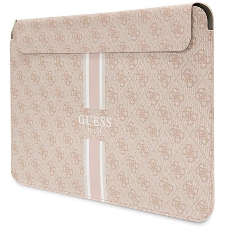 Guess Datorfodral 14 Printed Stripes - Rosa | 2353 | AlltMobil