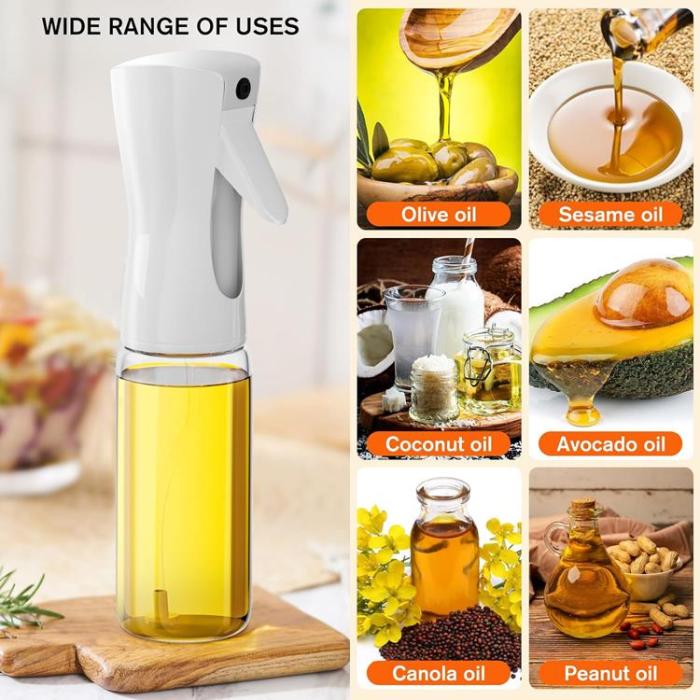 OEM - Glas Oil Spray Flaska - Vit