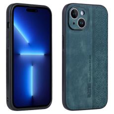 AZNS - AZNS Mobilskal till iPhone 15 Plus Anti-Scratch PU L&auml;der - Gr&ouml;n