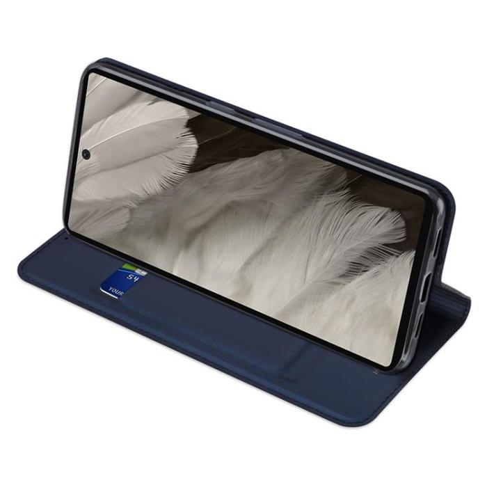 Dux Ducis - Dux Ducis Google Pixel 7a Plånboksfodral Skin Pro - Blå