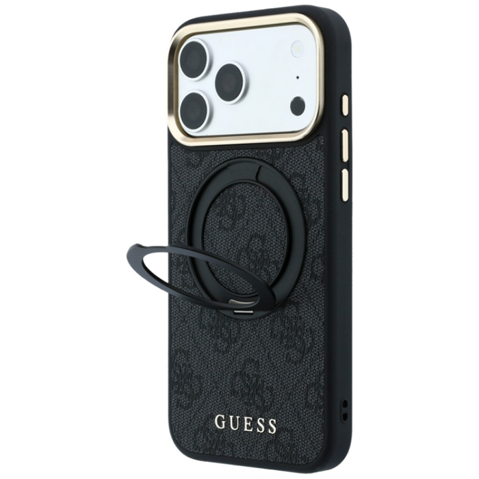 Guess - Guess Mobilskal För iPhone 18 Pro/17 Pro Magsafe Ringstativ 360 4G