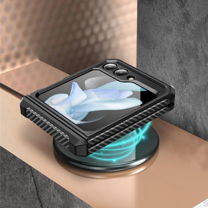 SupCase - SupCase Galaxy Z Flip 5 Mobilskal Unicorn Beetle Pro - Svart