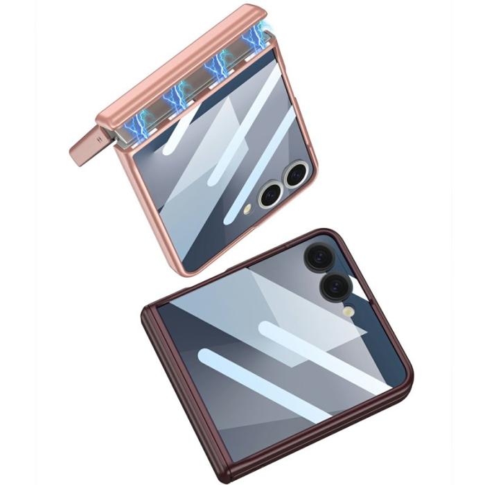 GKK - GKK Samsung Galaxy Z Flip7 Fodral MagSafe PC - Svart