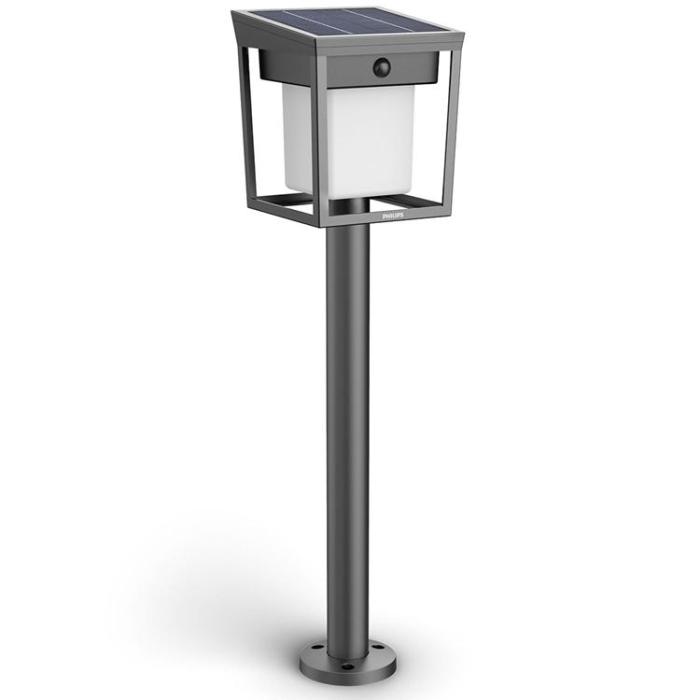 Philips - Philips Blaise Piedestal Solcell LED 250/20lm - Svart