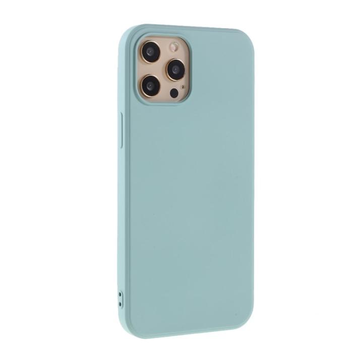 X-Level - X-LEVEL Mobilskal till iPhone 12 Pro Max i Liquid Silicone - Blå