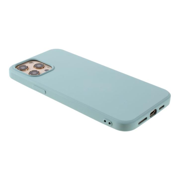 X-Level - X-LEVEL Mobilskal till iPhone 12 Pro Max i Liquid Silicone - Blå