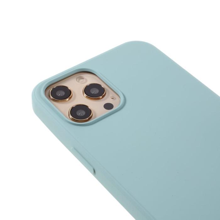 X-Level - X-LEVEL Mobilskal till iPhone 12 Pro Max i Liquid Silicone - Blå