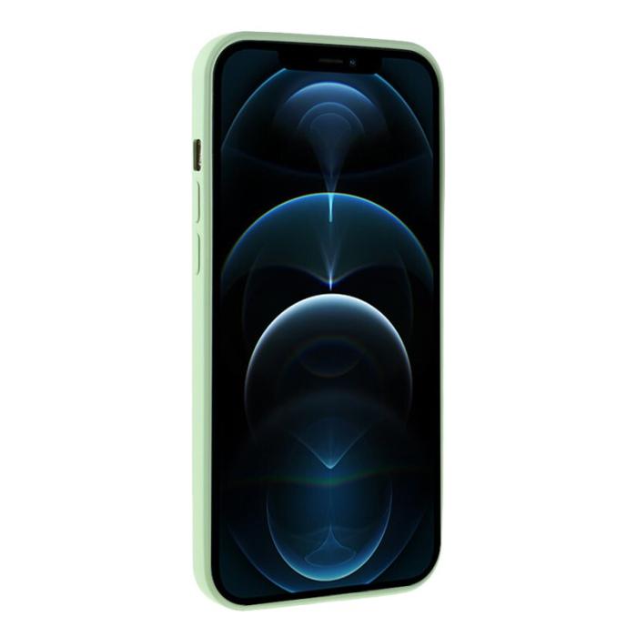 X-Level - X-LEVEL Mobilskal till iPhone 12 Pro Max i Liquid Silicone - Ljusgrön