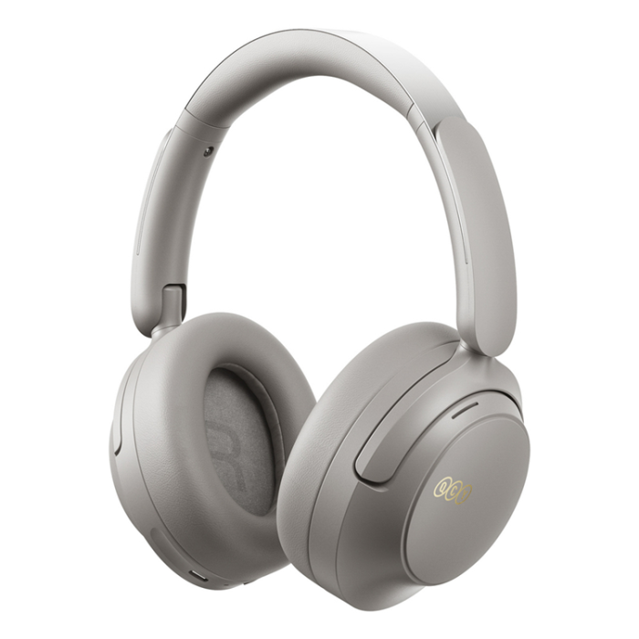 QCY - QCY Trådlös Hörlurar On-Ear H3S med Noise Cancellation - Grå
