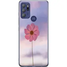 Gustaf - Mobilskal till Motorola Moto G60S med Rosa blomma