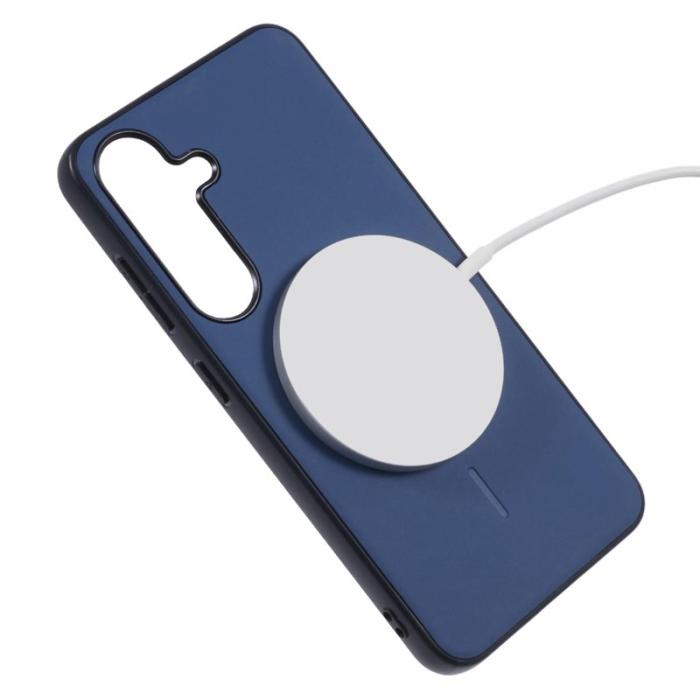 X-Level - X-LEVEL Mobilskal till Samsung Galaxy S25 MagSafe PC TPU PU Blå